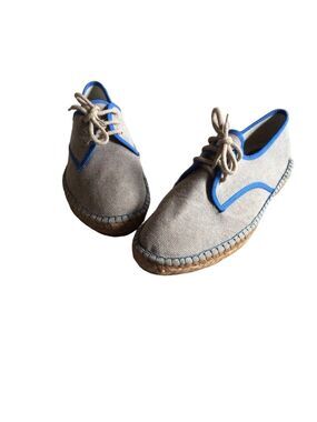 Cote & Boat Casa Hernanz Gray Canvas Espadrille Sneakers EU 39 / US 8.5–9 Casual